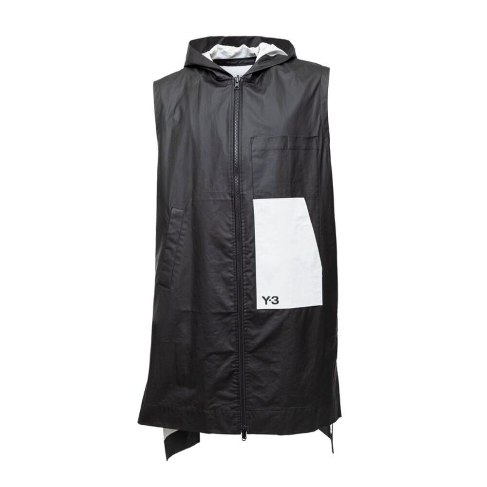 Y-3 Long Hooded Jacket - '10s